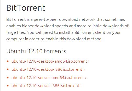 Ubuntu BitTorrent Download